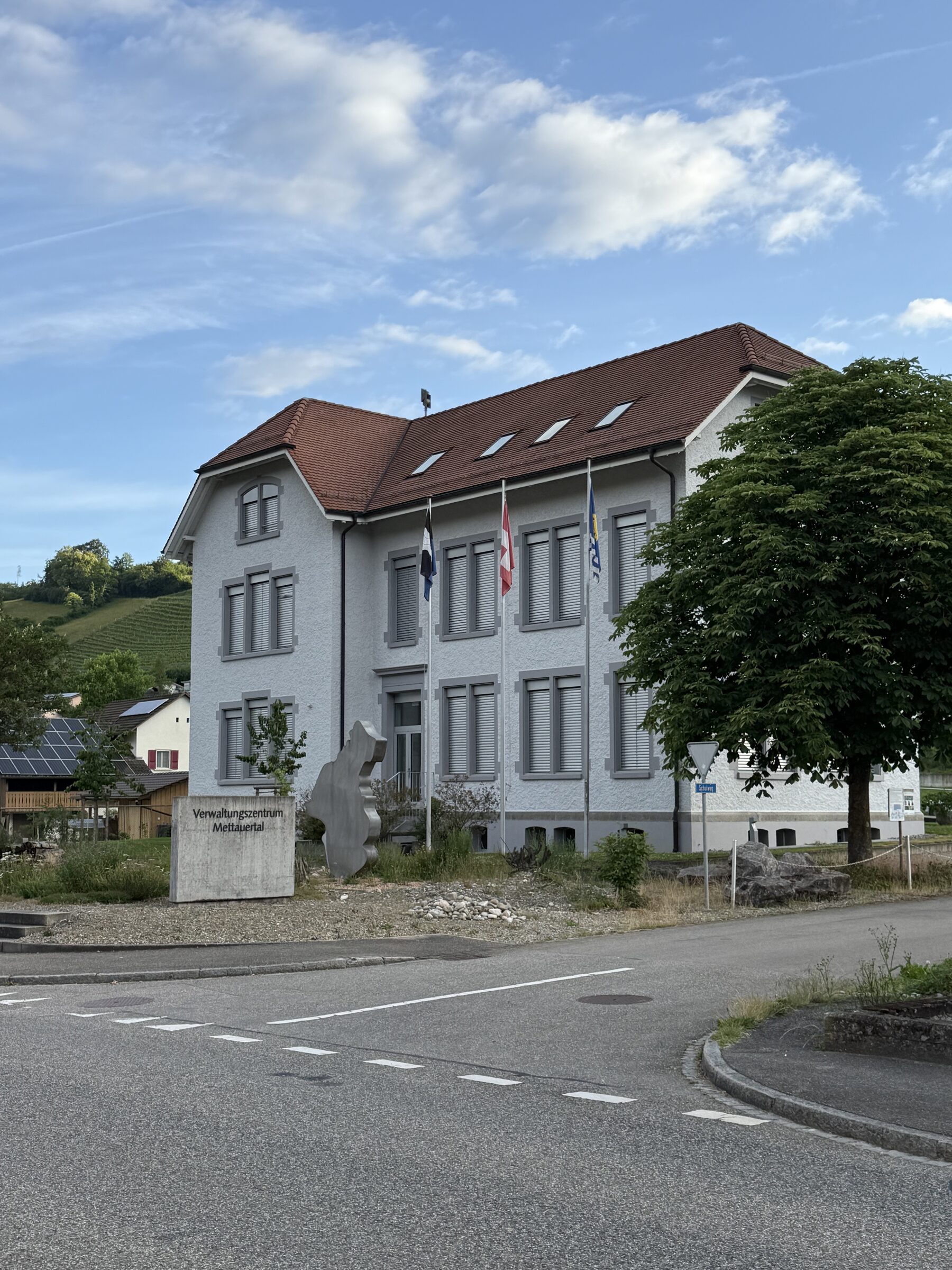 Verwaltungszentrum der Gemeinde Mettauertal in Mettau